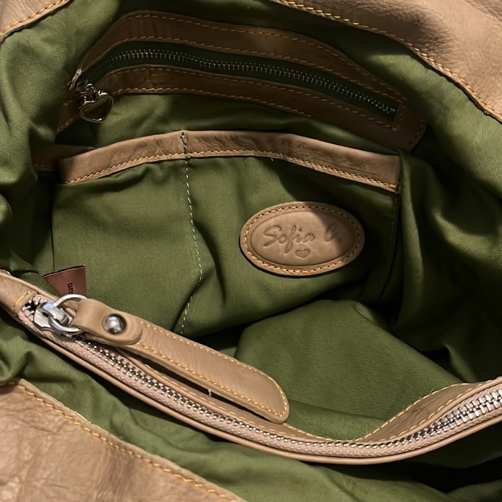 Sofia C Leather Bag - image 6